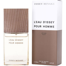 L&#39;eau D&#39;issey Pour Homme Vetiver By Issey Miyake Edt Intense Spray 1.7 Oz - £54.33 GBP