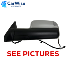 OEM 2013-2021 Dodge Ram Driver Left Driver Chrome Mirror W Power 68462881AA - $267.91 CAD