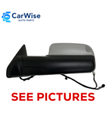 OEM 2013-2021 Dodge Ram Driver Left Driver Chrome Mirror W Power 68462881AA - $266.27 CAD