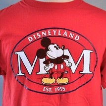 Disneyland Mickey Mouse Inc Vtg L T-Shirt Large Mens Disney Est 1955 Made In USA - $31.77
