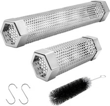 For All Grills Or Smokers, The Pellet Smoker Tube Set, 6&quot; And 12&quot;, Fish. - $38.92