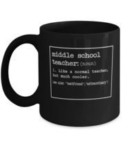 Coffee Mug Funny Middle School Teacher  - £15.63 GBP
