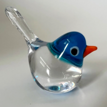 New Colors!! Murano Glass Handcrafted Lovely Mini Bird Figurine, Glass Art - £18.30 GBP