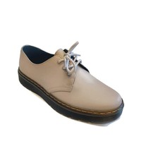 Dr Martens Leather Oxford Shoes Mens Size 8 Womens Size 9 Zavala Lo Taupe - £74.93 GBP