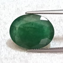 13 Carat Size , Emerald Oval 13.23 Cttw , Emeralds , Emerald Oval Facet , Zambia - £673.59 GBP