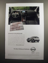 2008 Nissan Pathfinder Advertisement - Advanced for adventure - £14.78 GBP