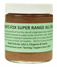 Lenon&#39;s Red Fox and Grey Fox Super Range All Call Fox Lure 16 oz. Jar - £64.46 GBP