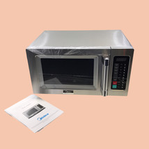 Midea 1025F1A 9 cu.ft. Countertop Microwave Oven 1000W Stainless Steel #ND2818 - £189.97 GBP