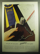 1957 Zippo Slim-Lighter Advertisement - New Gift with new grace - £14.54 GBP