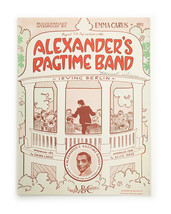 Alexander’s Ragtime Band - Vintage Sheet Music - $23.20 CAD
