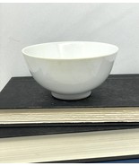vintage japanese white tea bowl Ceramic Pottery - $22.44