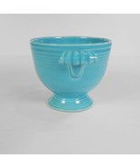 Vintage Fiestaware Turquoise Handled Sugar Bowl No Lid 40s 50s Homer Lau... - £51.51 GBP