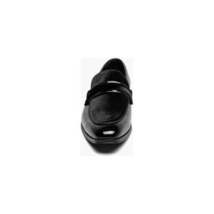 Stacy Adams Spratley Moc Toe Saddle Slip On Dress Shoes Black 25686-001 image 6