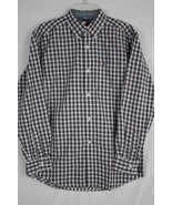 TOMMY HILFIGER Boy&#39;s Long Sleeve Button Down Dress Shirt size M - $12.86