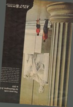 1966 Bell Telephone Vintage Print Ad AT&amp;T Lincoln Memorial Washington DC a1 - $24.11
