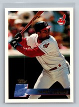 1996 Topps Sandy Alomar #294 Cleveland Indians - £1.58 GBP