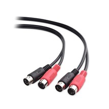 Cable Matters Dual 5 Pin Din Midi Cable (Combined 5 Pin Midi Cable) - 9.8 Feet - $29.95