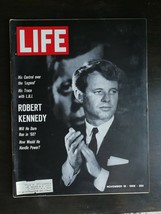 Life Magazine November 18, 1966 - Robert Kennedy - Leukemia - Florence Italy Ads - £7.41 GBP