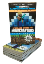Minecraft Box Set The Unofficial Gamer&#39;s Adventure Series 6 Books Missing Book 3 - £12.01 GBP
