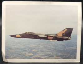 USAF #21443 General Dynamics f-111 Tactical Fighter Color Photo - £6.14 GBP