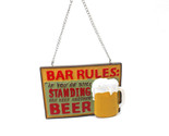 Midwest CBK Bar Rules Beer Themed Ornament Man Cave - $5.98