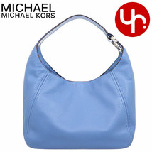 R NWB Michael Kors Fulton Hobo Shoulder Blue Leather 35S0SFTH3L Dust Bag FS - £133.10 GBP