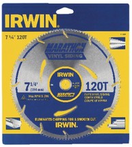 Irwin Saw Blade 7-1/4 In. 120T Vinyl Cutting Card - £30.68 GBP