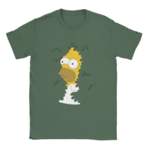 Funny Homer Simpson shirt tee shirt T-shirt apparel comic humor cartoon ... - £19.87 GBP+
