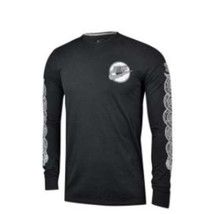 Nike Mens Huarache Long Sleeve Crib Tee Color Black/White Size S - $50.65