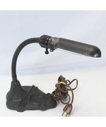 Silv-a-King Goose Neck Desk Lamp Ashtray Cast Iron Base + 2 extra Bulbs - $107.51 CAD