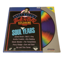 Sealed Casey Kasem’s Soul Years Rock n Roll Goldmine Laserdisc 1988 NOS Vtg 913A - £16.68 GBP