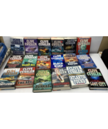 Lot of 18 CLIVE CUSSLER Hardcover Books with Dust Jackets Black Wind Ode... - £51.47 GBP