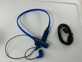 Skullcandy Blue Ink&#39;d S21KW Headphone Bluetooth Wireless Neckband Earbud... - £31.93 GBP