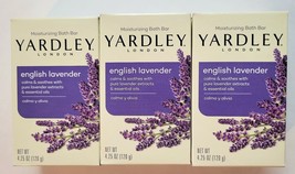 New In Sealed Boxes Yardley English Lavender Bath Soap - 3 Bars- 4.25 Oz. Each - £14.17 GBP