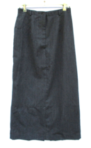 Talbots Size 10 Gray Pure Woolmark Wool Midi Pencil Skirt Vintage Made in Canada - £17.83 GBP