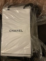 150pcs Wholesale Chanel Classic White Paper Gift Bag w/Black Logo 6&quot;X9&quot;X2.5&quot; - £782.17 GBP