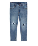 365 Kids Garanimals Boys Blue Jeans Destruction Denim Pant Size 7 BRAND NEW - £11.85 GBP