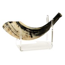 Rite Lite Acrylic Shofar Stand Clear Rosh Hashanah Jewish New Year Holiday Party - £10.08 GBP