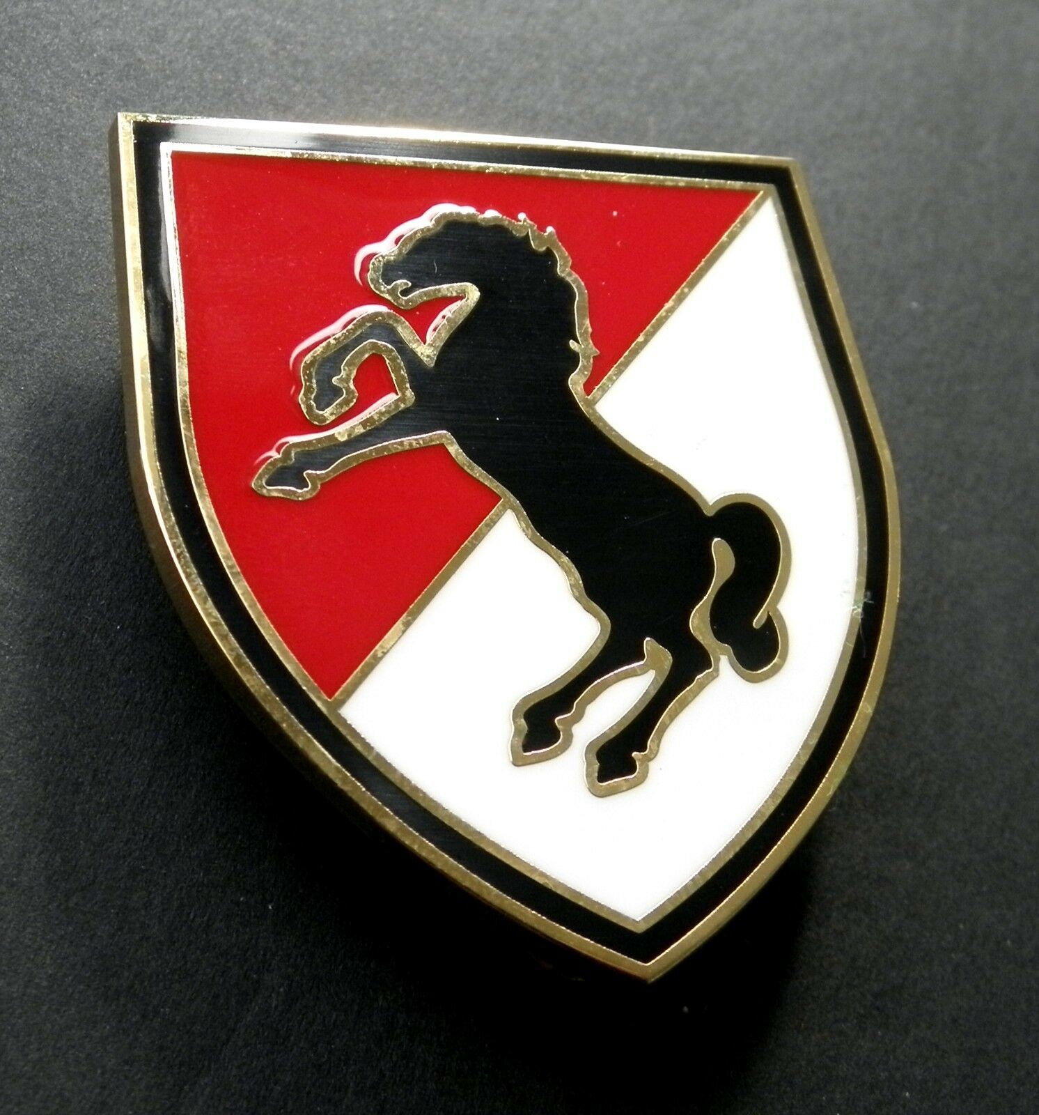 US Army 11th Cavalry Division Combat Service Badge 1.5 x 2 inches High Quality - $11.95
