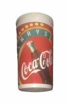 Always Enjoy Coca-Cola Collectible Plastic Cup Vintage 1990’s - £4.60 GBP