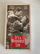 Frank Capra&#39;s Original Movie &quot;It&#39;s A Wonderful Life&quot; VHS New Sealed - £7.88 GBP