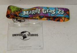 Universal Studios Florida Mardi Gras 2023 Souvenir Lanyard collectible - $14.80