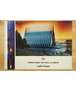 Vintage US Military Air Force Academy Cadet Chapel Oblong Souvenir Booklet - £15.51 GBP