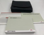2018 Kia Optima Owners Manual Handbook Set with Case OEM B04B16026 - $22.49