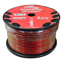 Audiopipe Power Cable 8-Gauge 250 Foot Spool - Red - $115.91