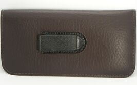 NEW Soft Eyeglasses Glasses Brown Case Pouch with CLIP w/Cleaning Cloth ... - €5,78 EUR NEW Soft Eyeglasses Glasses Brown Case Pouch with CLIP w/Cleaning Cloth ... - €5,78 EUR