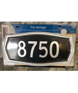 HILLMAN 847331 ADDRESS PLAQUE KIT BRUSHED NICKEL 17” X 8 3/8” W 4” NUMBE... - €82,15 EUR