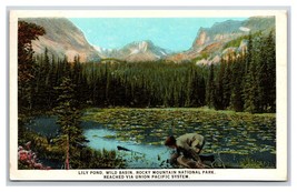 Lily Pond Rocky Mountain National Park CO Union Pacific WB Postcard Y10 - £2.31 GBP