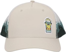 Pokemon Pikachu Forest Adult Baseball Cap Multicolored - $18.19
