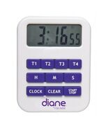 Diane #D8050 DIGITAL TIMER Includes screw-on battery cover ensuring batt... - $5.93